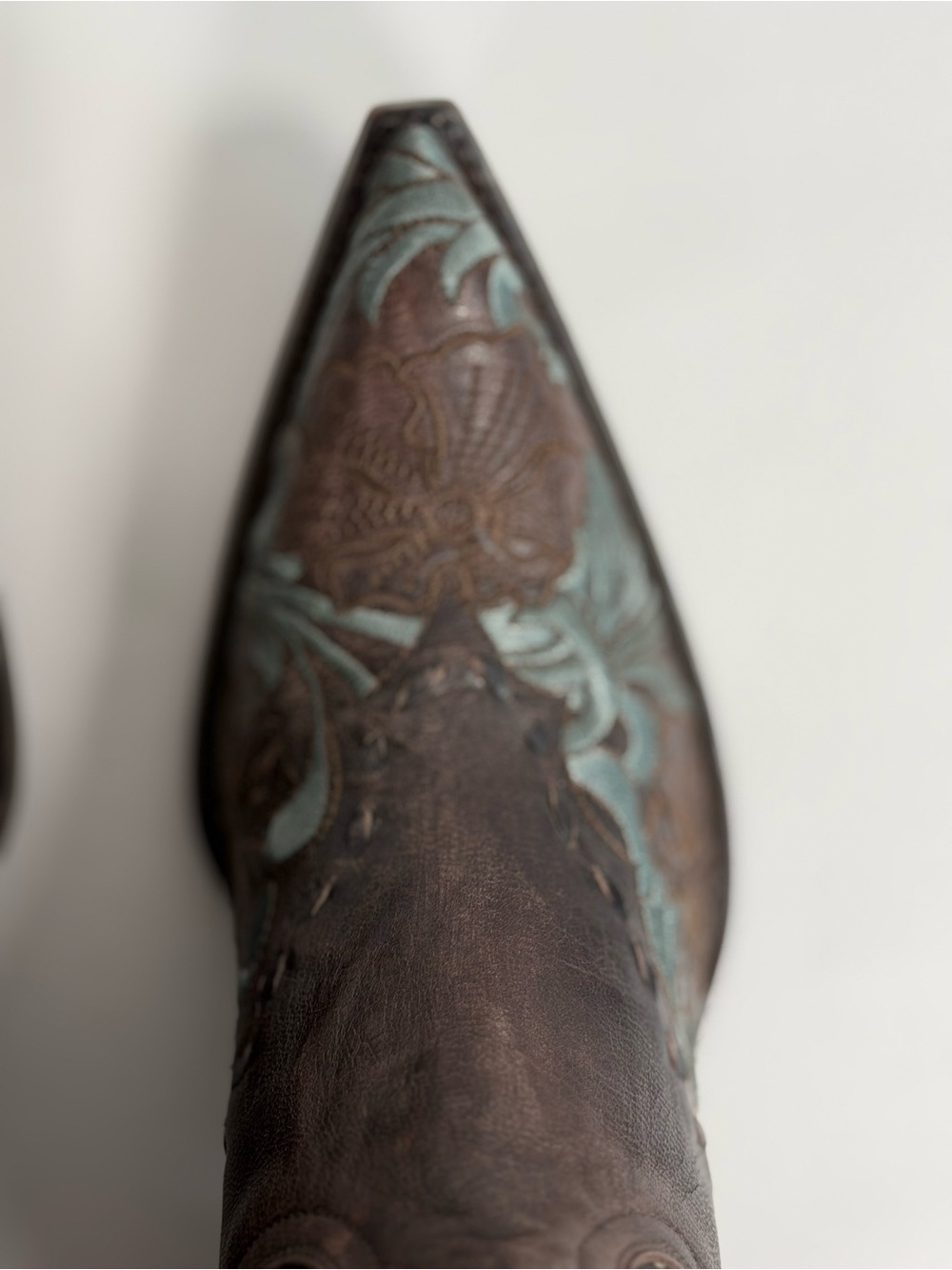 Old Gringo Women's Erin Cowgirl Boots Size 7.5 B Floral Brown Leather Rodeo - Picture 9 of 16